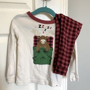 Baby Gap organic cotton pajama set